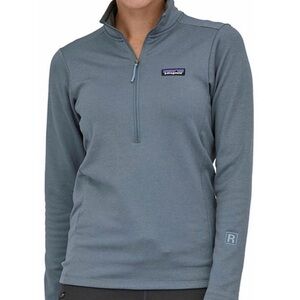 Patagonia Light Blue Quarter-Zip Pullover